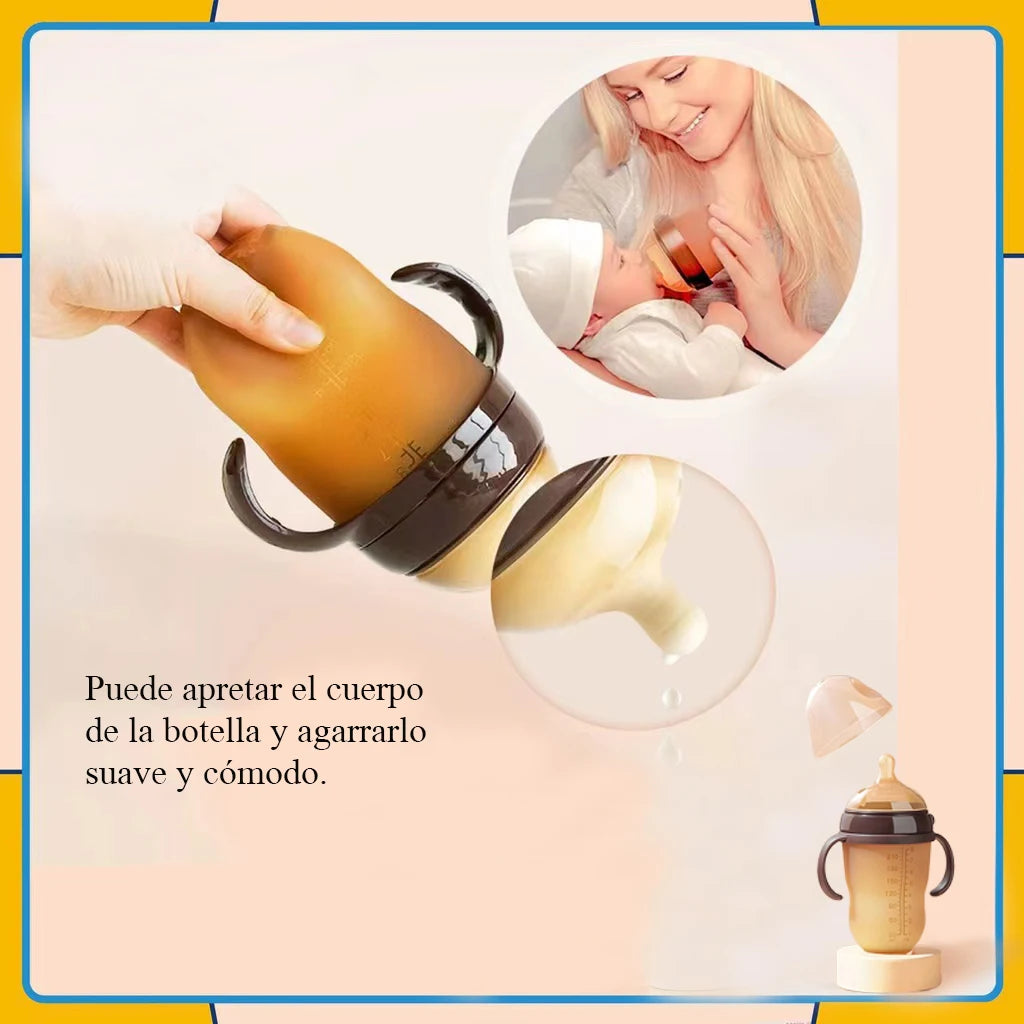 Anti-Colic Silicone Baby Bottle – Soft, Safe & Breast-Like Design