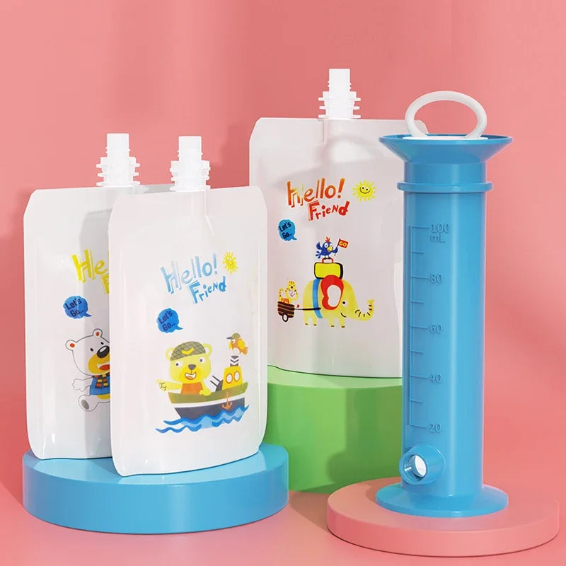 Baby Food Storage food Puree Filling Dispenser