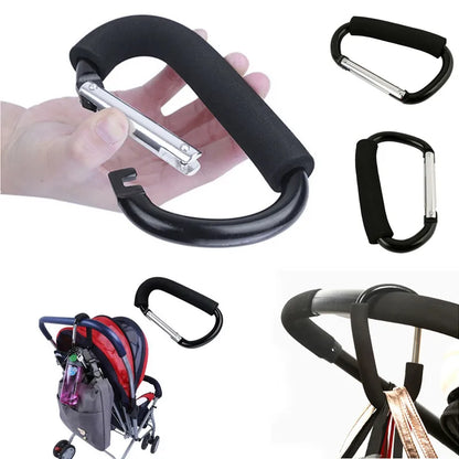 Baby Stroller Accessories Hook – Heavy Duty Multi-Use Hanger Clips