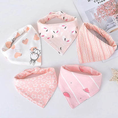 Baby Bandana Double Layer Bib – Ultra Absorbent Drool Protection
