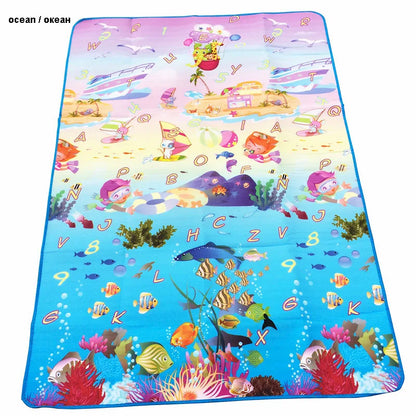 Baby Crawling Puzzle Play Mat – Cushioned Floor Protection for Motor Skills