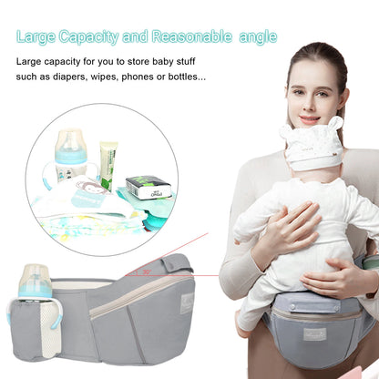 Ergonomic Baby Carrier Backpack – Breathable Spine & Hip Support for Parents