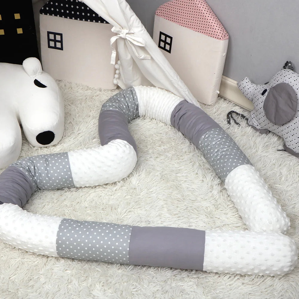 Anti-Collision Bed Bumper Pillow