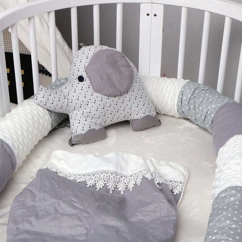 Anti-Collision Bed Bumper Pillow