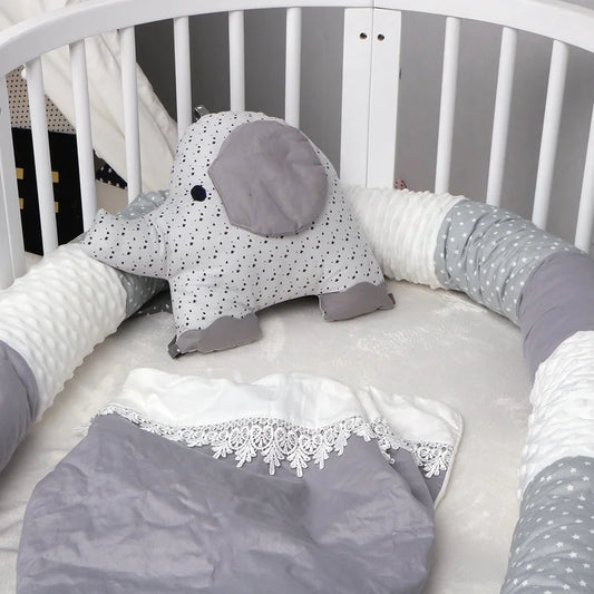 Anti-Collision Bed Bumper Pillow