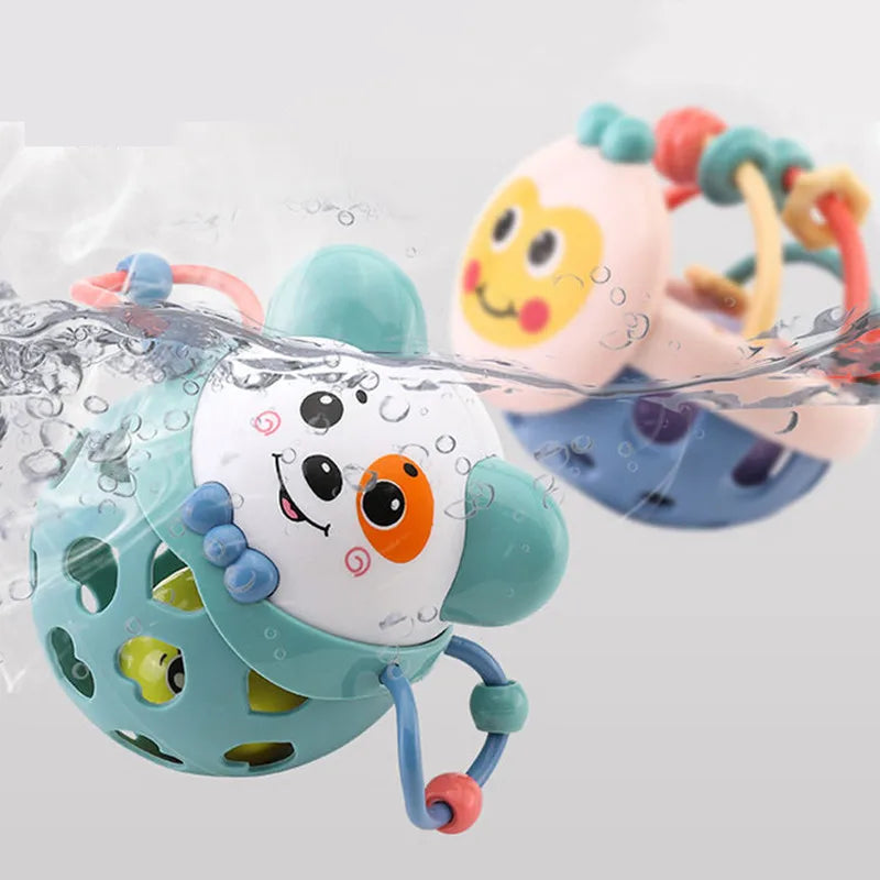 Baby Toys 6 12 Months Sensory Rattles Teether Activity
