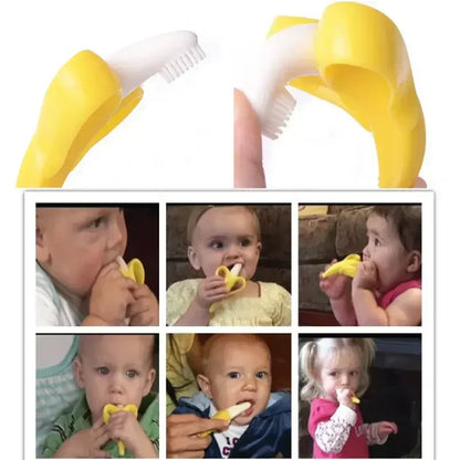 Baby Banana Toothbrush – Gentle Gum Massage & First Teeth Care