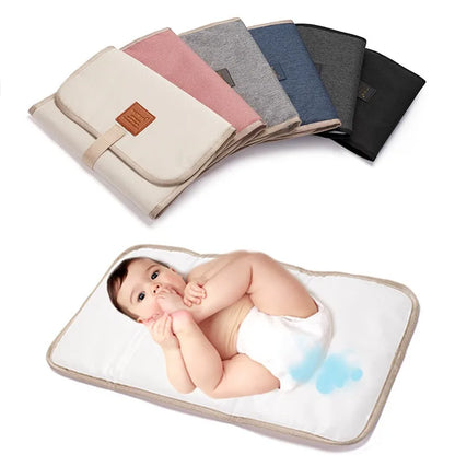 Foldable Waterproof Baby Diaper Changing Pad – Travel Hygiene Protection
