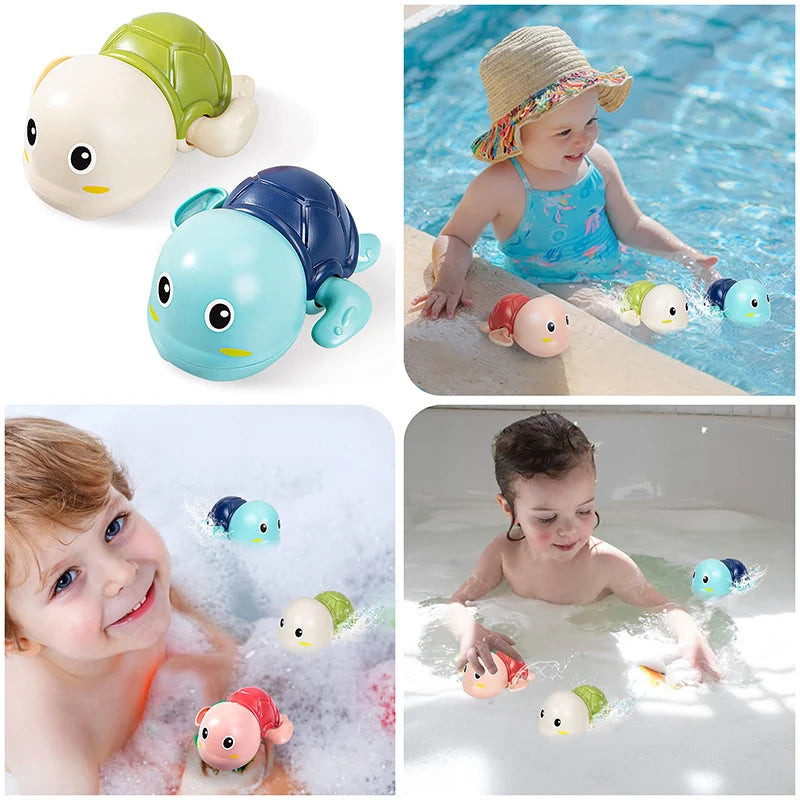 Swimming Turtle Bath Toys For Baby Tolder