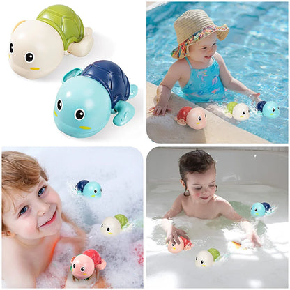 Swimming Turtle Bath Toy – Spray Water Sensory Play