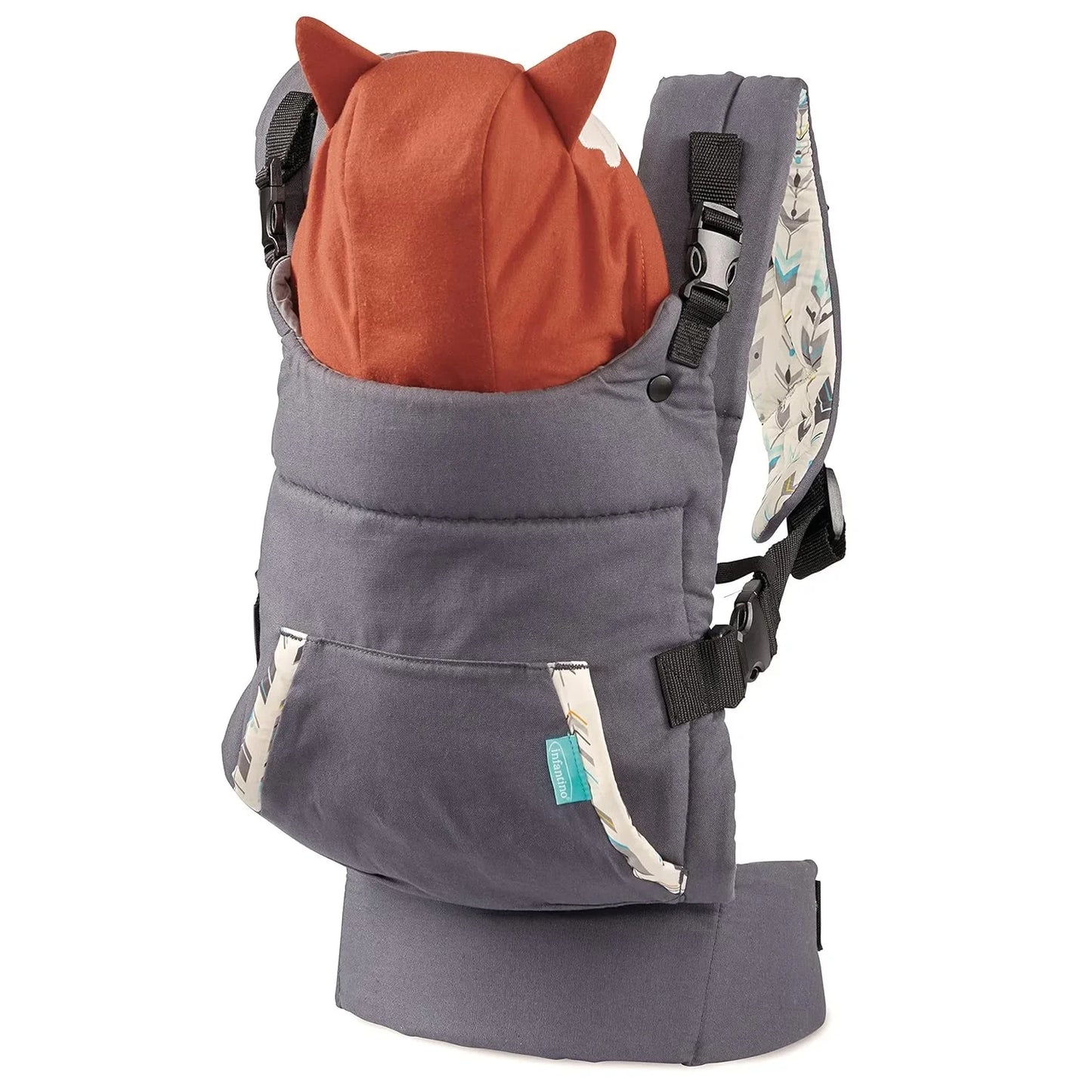 Ergonomic 4-in-1 Kangaroo with Hat