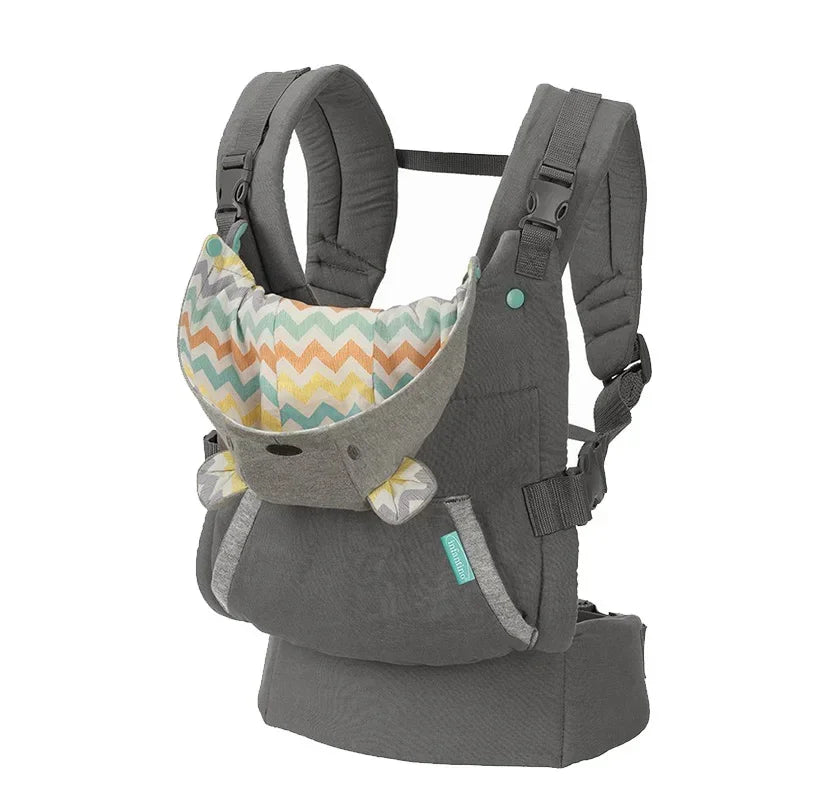 Ergonomic 4-in-1 Kangaroo with Hat