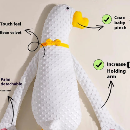 Big White Goose Baby Pillow – Soft Support for Deeper Sleep