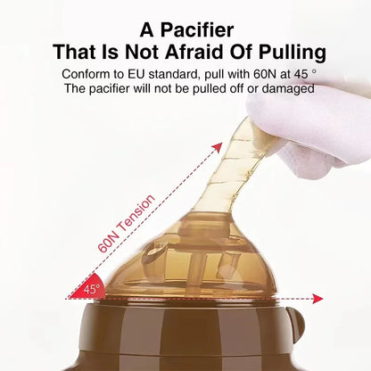 Anti-Colic Silicone Baby Bottle – Breast-Like Comfort for Every Feed