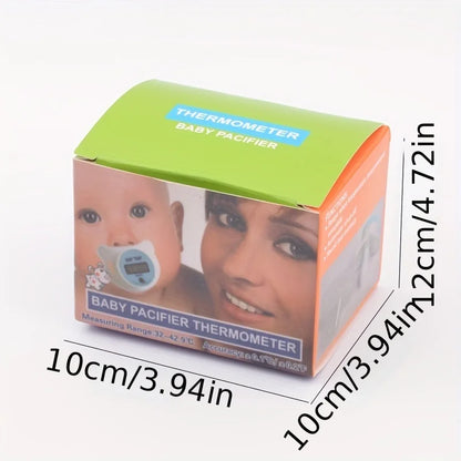 Electronic Pacifier Thermometer – LED Easy Read Fever Check