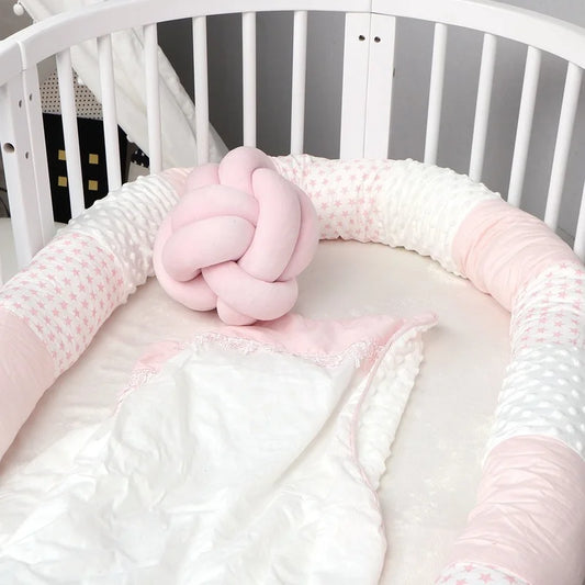 Anti-Collision Bed Bumper Pillow