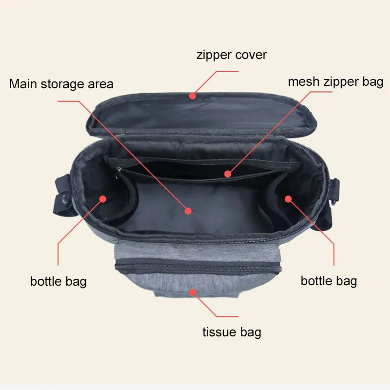 Baby Stroller Organizer Bag