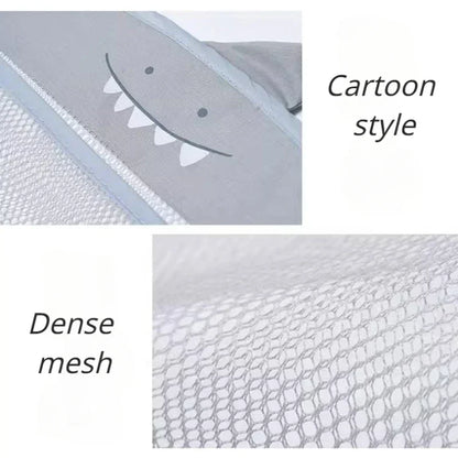 Baby Bath Toy Organizer – Suction Storage Bag Fast Drain