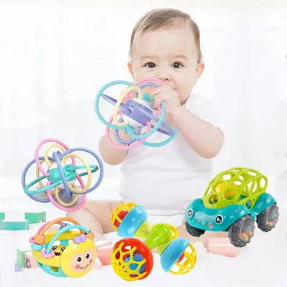 Sensory Rattles & Teethers Set – Safe Development & Teething Relief