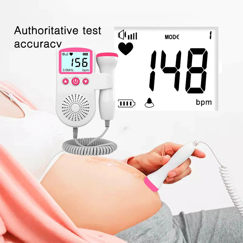 Fetal Doppler Baby Heartbeat Detector