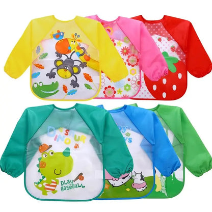 Feeding Bib for Boys and Girls – Soft, Absorbent & Mess-Free
