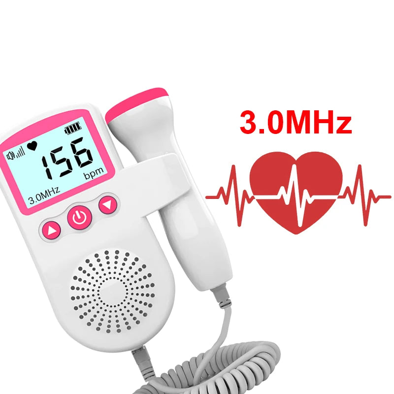 Fetal Doppler Baby Heartbeat Detector