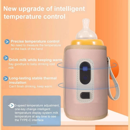 Portable Baby Bottle Warmer – Quick, Safe Milk Heating