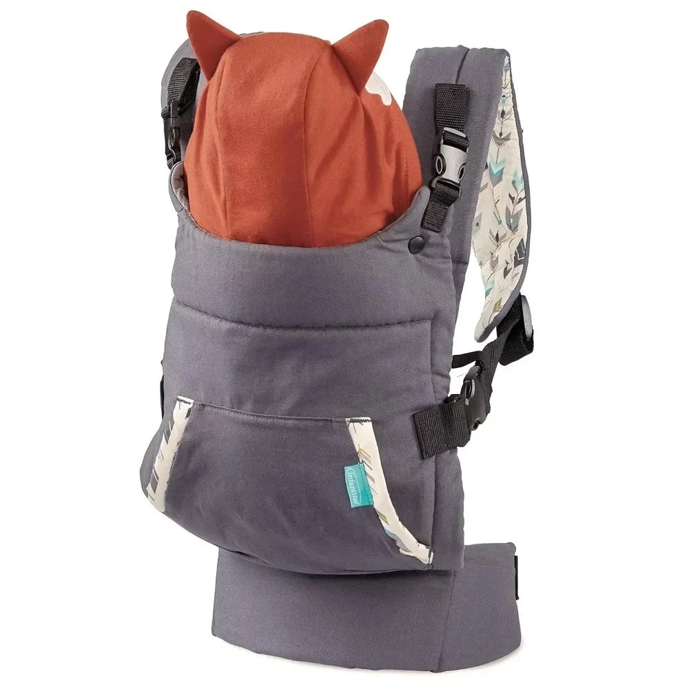 Ergonomic 4-in-1 Kangaroo with Hat