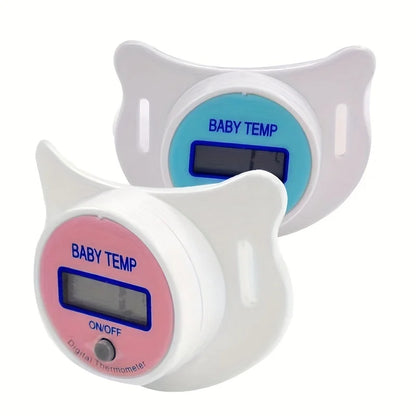 Electronic Pacifier Thermometer – LED Easy Read Fever Check