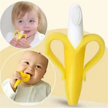 Baby Banana Toothbrush – Gentle Gum Massage & First Teeth Care