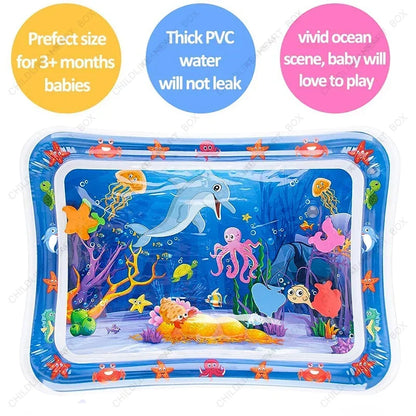 Baby Water Play Mat – Tummy Time Sensory Fun