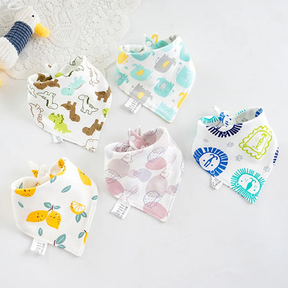 Baby Bandana Double Layer Bib – Ultra Absorbent Drool Protection