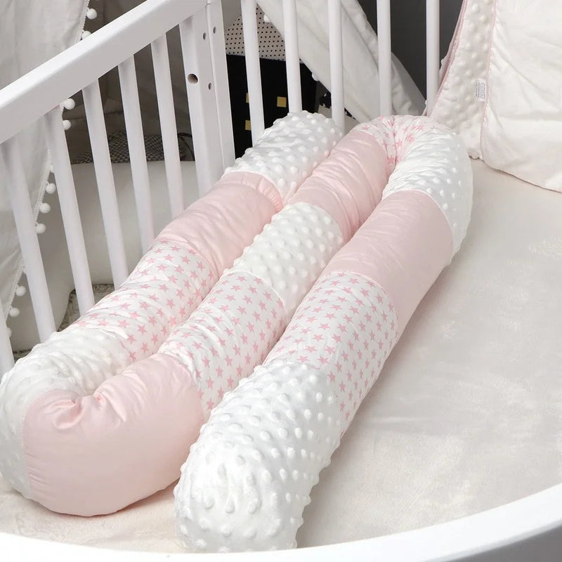 Anti-Collision Bed Bumper Pillow