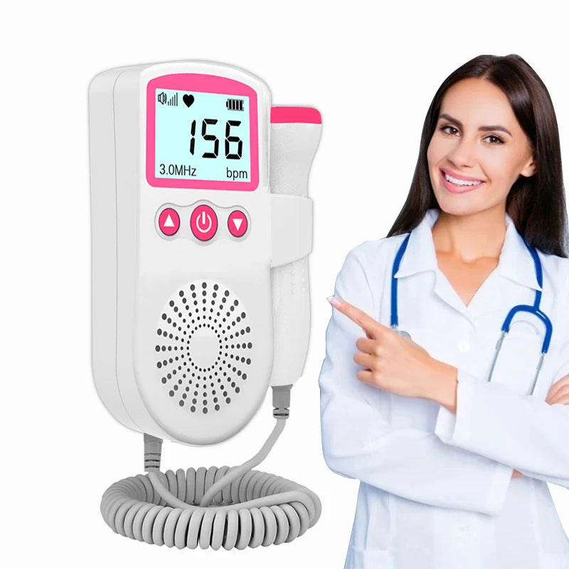 Fetal Doppler Baby Heartbeat Detector