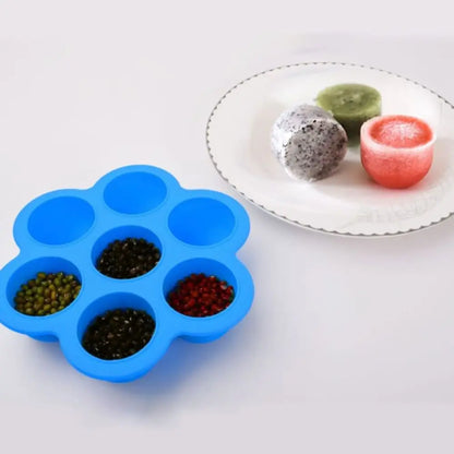 Silicone Baby Food Freezer Tray – 6-Portion Safe Storage