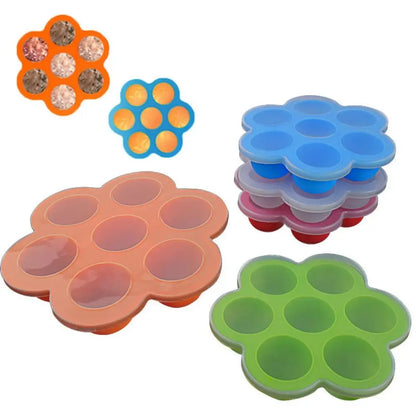 Silicone Baby Food Freezer Tray – 6-Portion Safe Storage