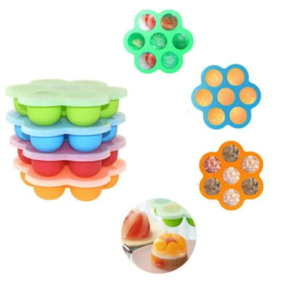 Silicone Baby Food Freezer Tray – 6-Portion Safe Storage