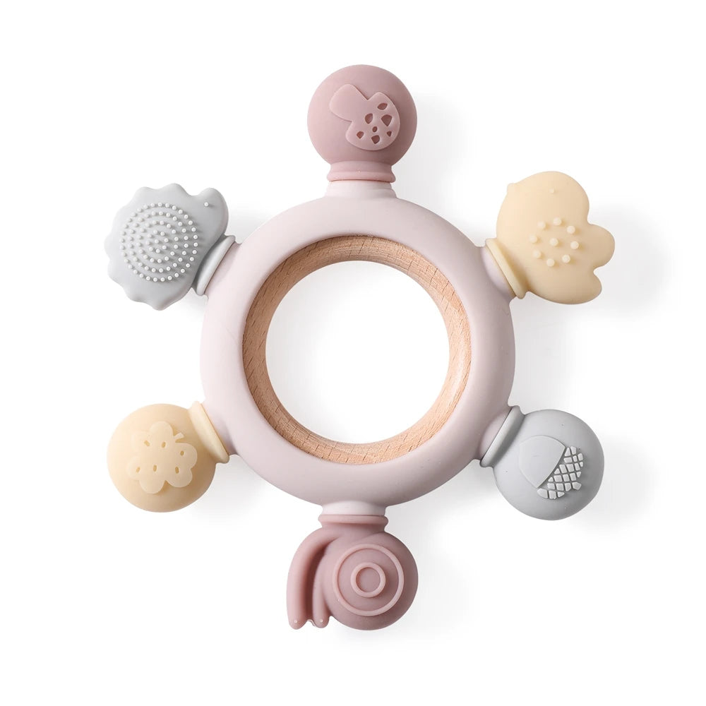 Rattles for baby Silicone