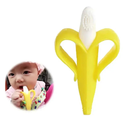 Baby Banana Toothbrush – Gentle Gum Massage & First Teeth Care