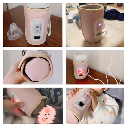 Portable Baby Bottle Warmer – Quick, Safe Milk Heating