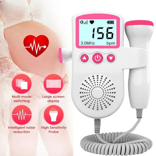 Fetal Doppler Baby Heartbeat Detector