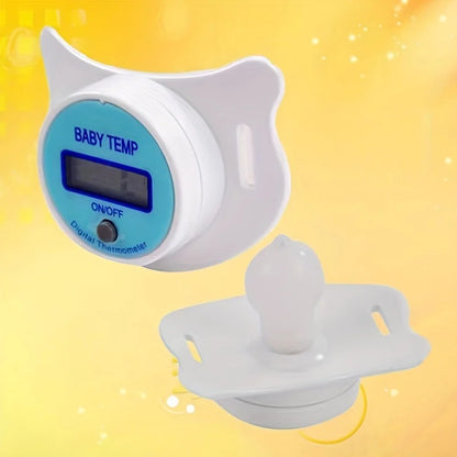 Electronic Pacifier Thermometer – LED Easy Read Fever Check