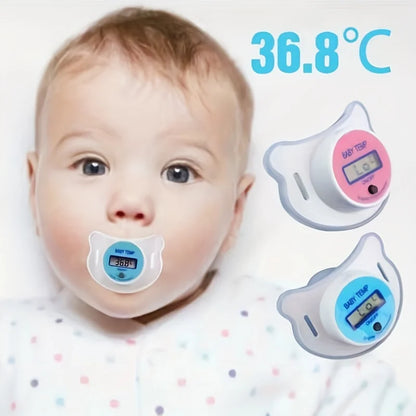 Electronic Pacifier Thermometer – LED Easy Read Fever Check
