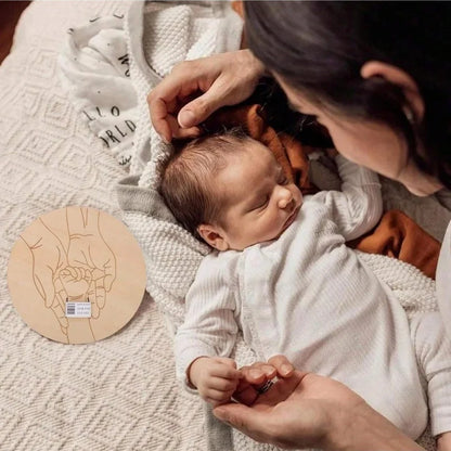 Engraved hospital keepsake for newborns – An eternal memory of Welcome to the world