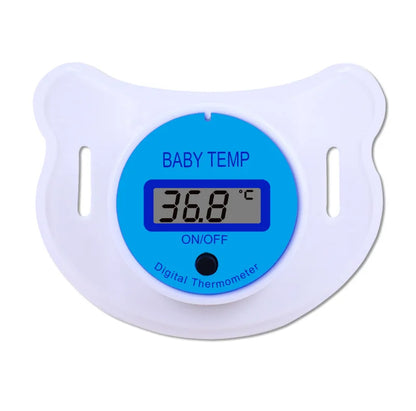 Electronic Pacifier Thermometer – LED Easy Read Fever Check