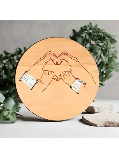 Engraved hospital keepsake for newborns – An eternal memory of Welcome to the world