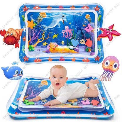 Baby Water Play Mat – Tummy Time Sensory Fun