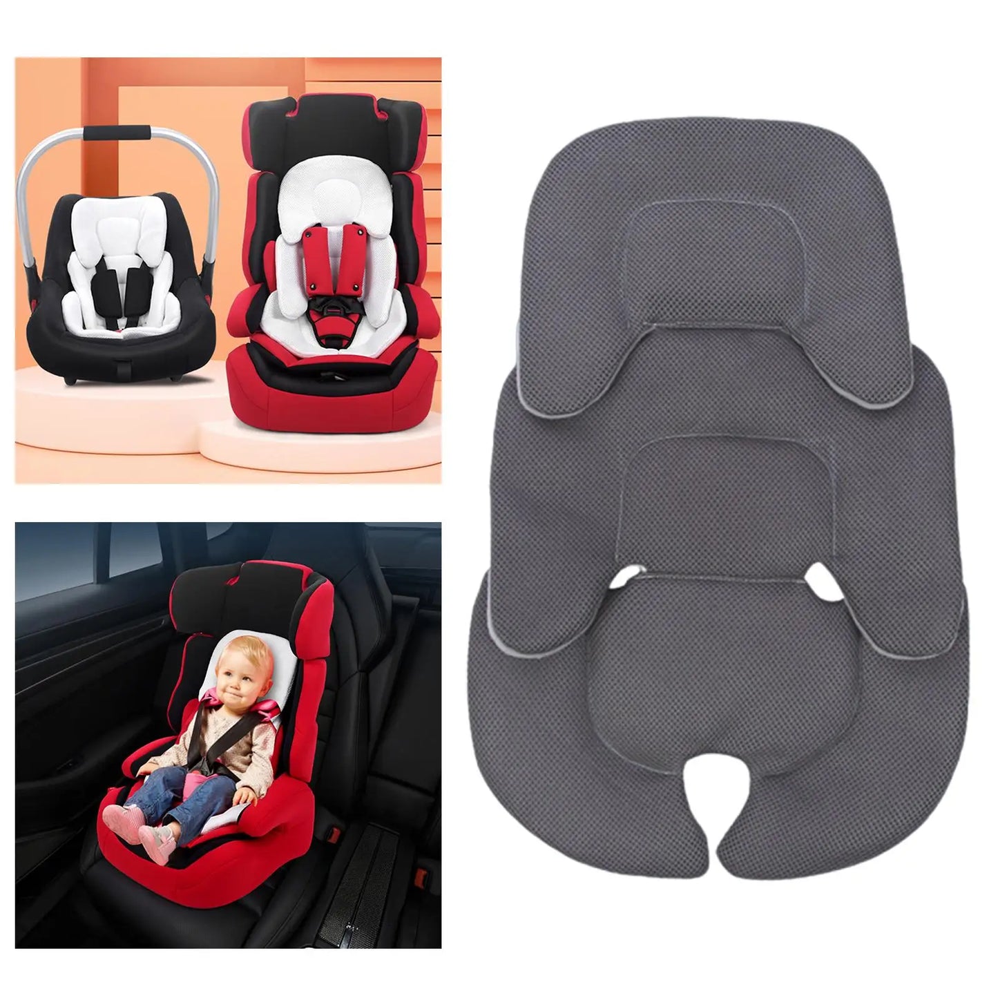 Baby Stroller and Car Seat Cushion