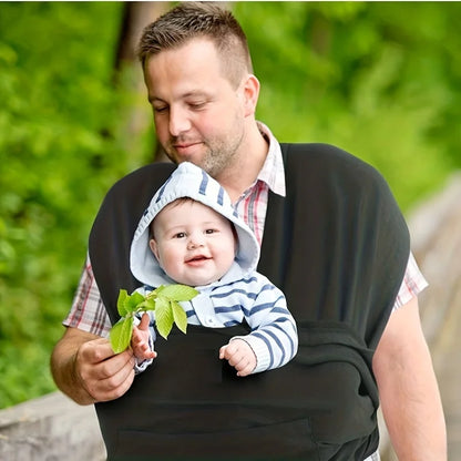 Wrap Baby Carrier – Hands-Free Bonding & Ergonomic Support Breathing Fabric