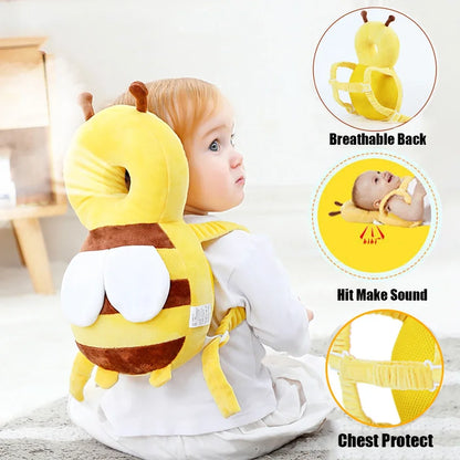Baby Head and Back Protection Pillow – Anti-Fall Safety Cushion Backpack